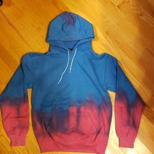Forever 21 tye dye hoodie jacket, size small